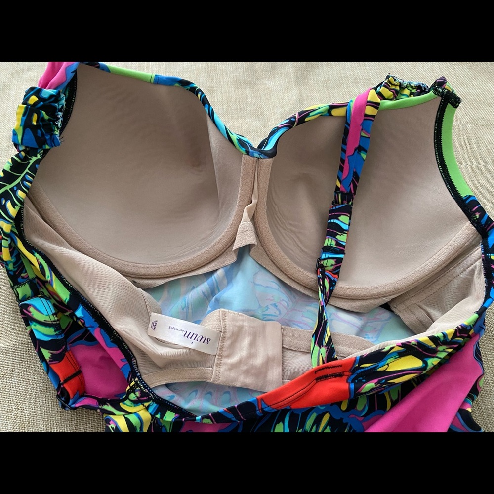 Lane Bryant swim by Cacique . Gently used. Tankini - Picture 3 of 4